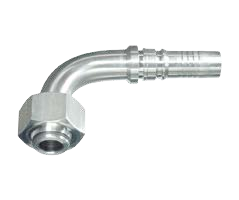 Hadicový adapter DKOS - konus 24°, koleno 90°